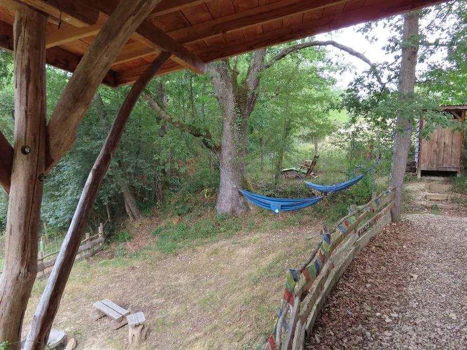 Cosy Cabane Montbrun-Bocage Bagian luar foto