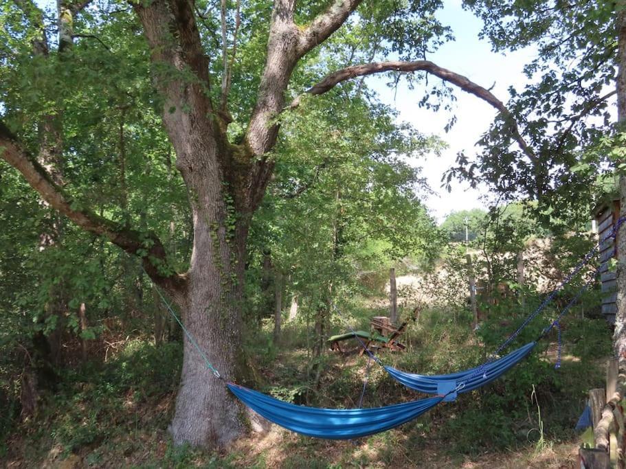 Cosy Cabane Montbrun-Bocage Bagian luar foto